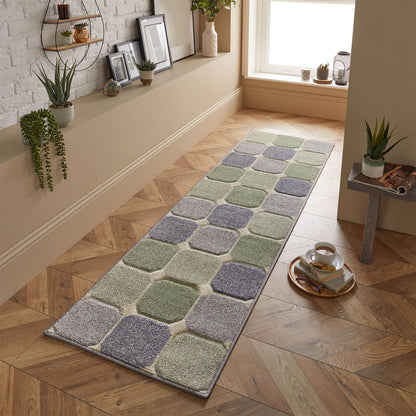 Portland 172 G Green Modern Rugs