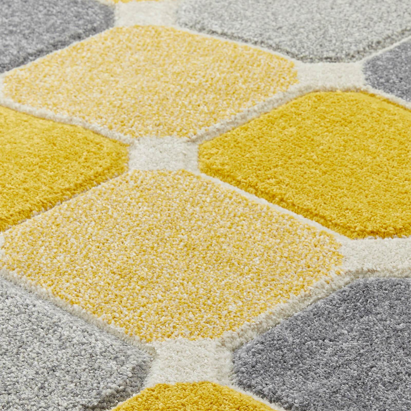 Oriental Weavers Portland 172 J Yellow / Grey / Cream Rug