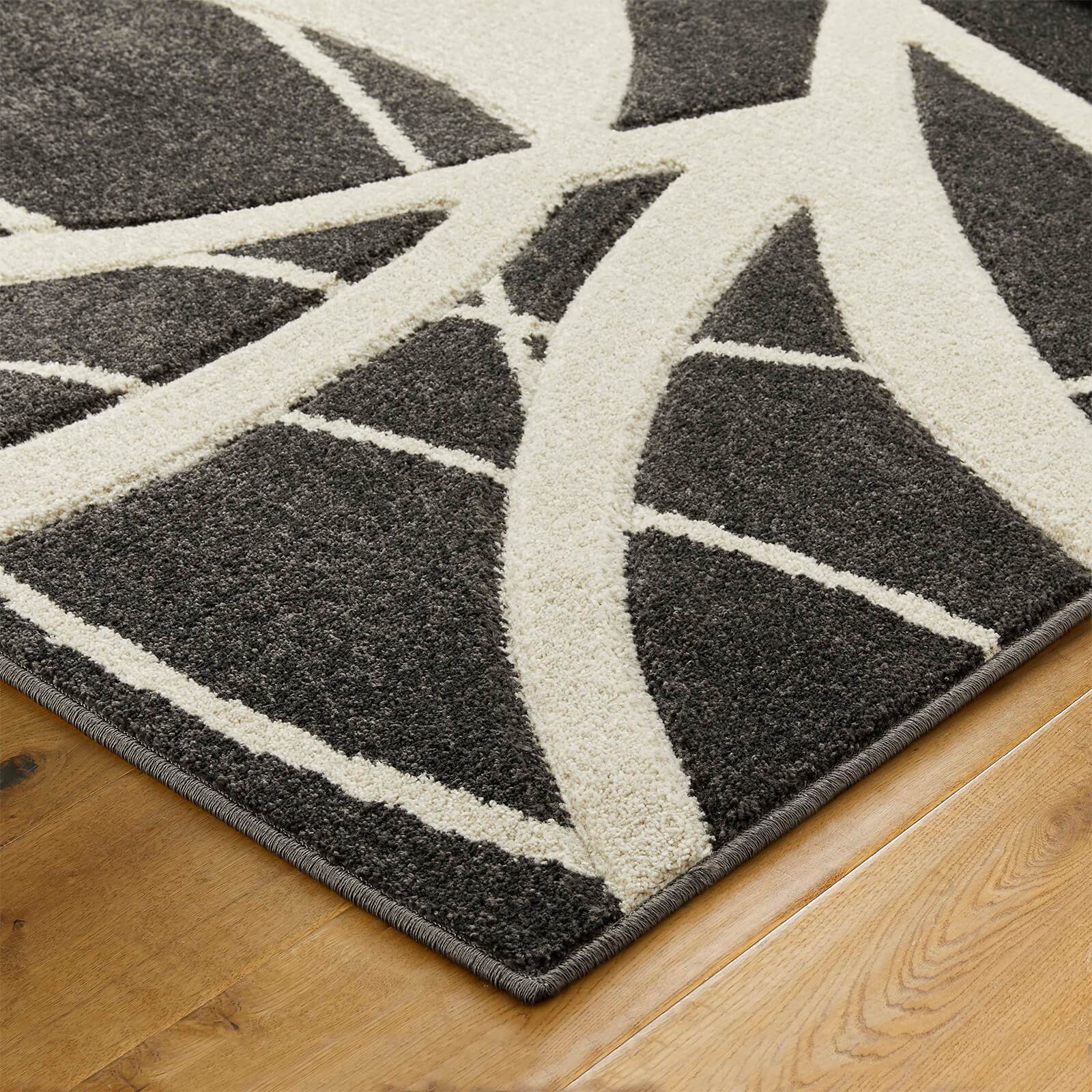 Oriental Weavers Portland 57 E Charcoal / Cream Rug