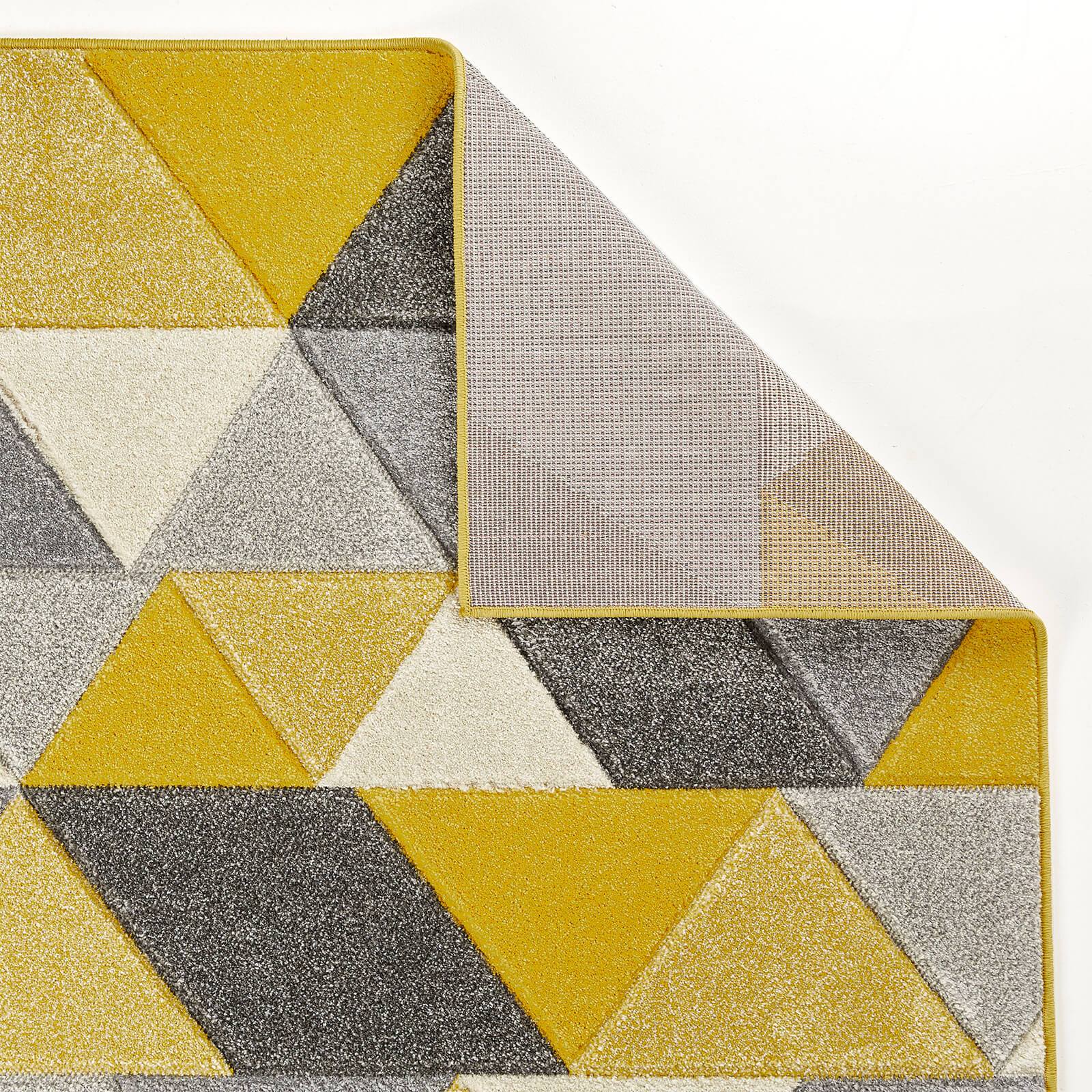 Oriental Weavers Portland 670 J Yellow / Grey / Cream Rug