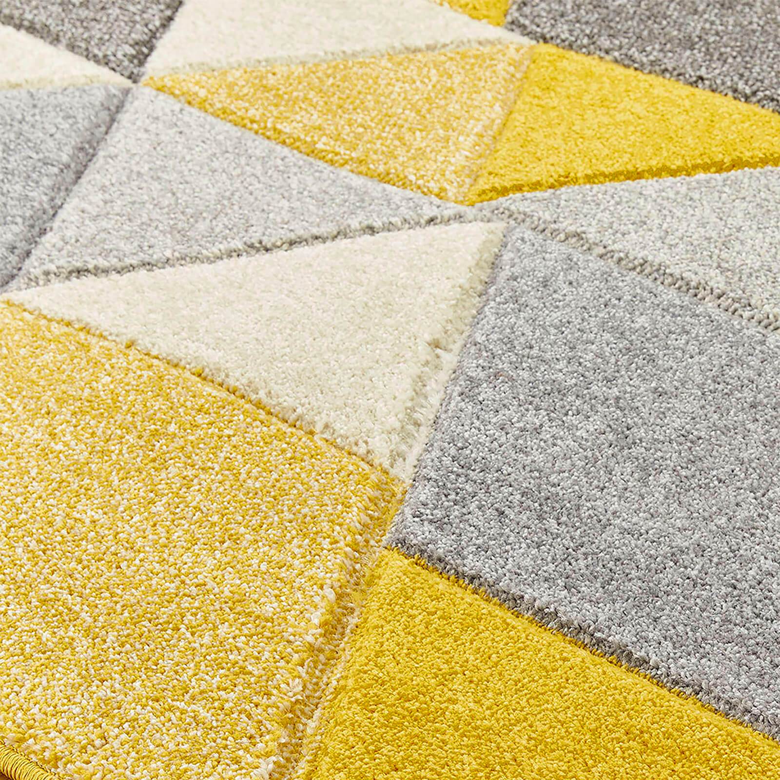 Oriental Weavers Portland 670 J Yellow / Grey / Cream Rug