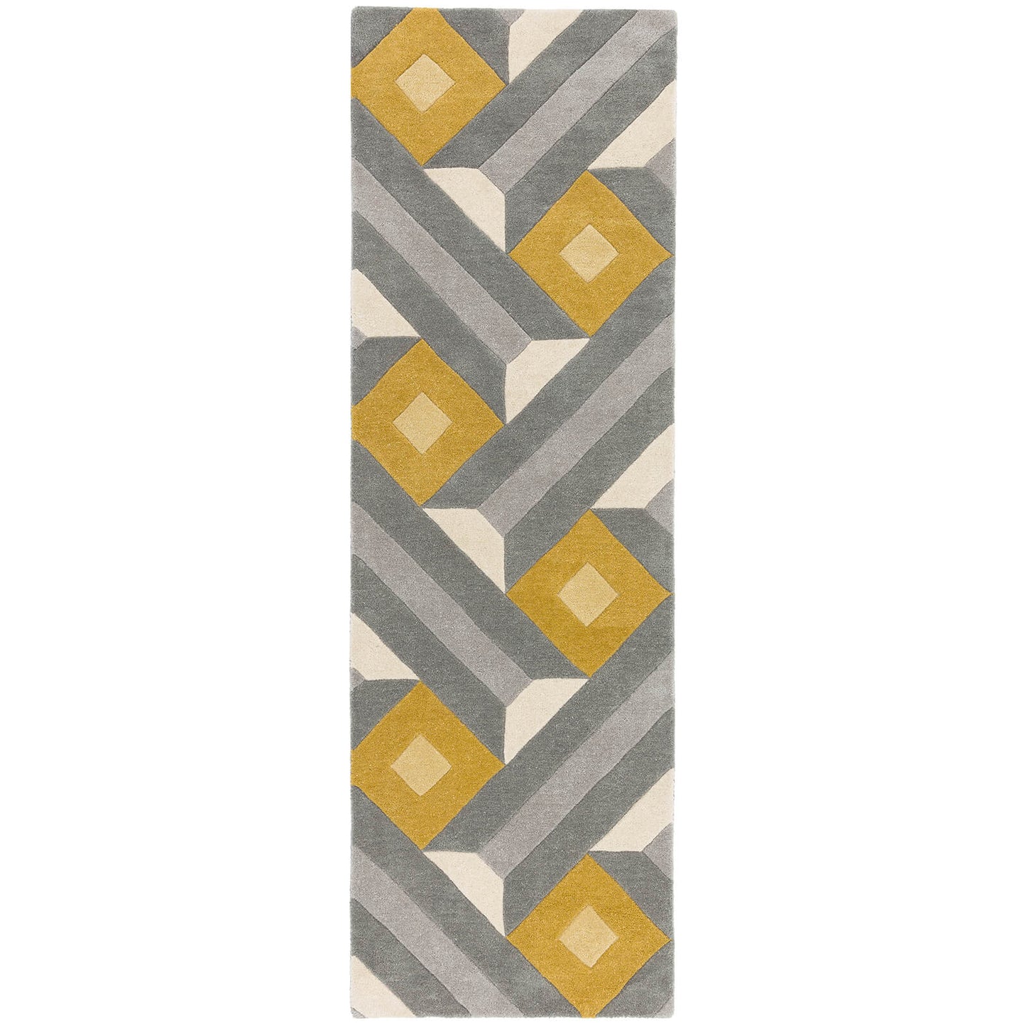 Reef RF01 Motif Yellow Modern Rugs