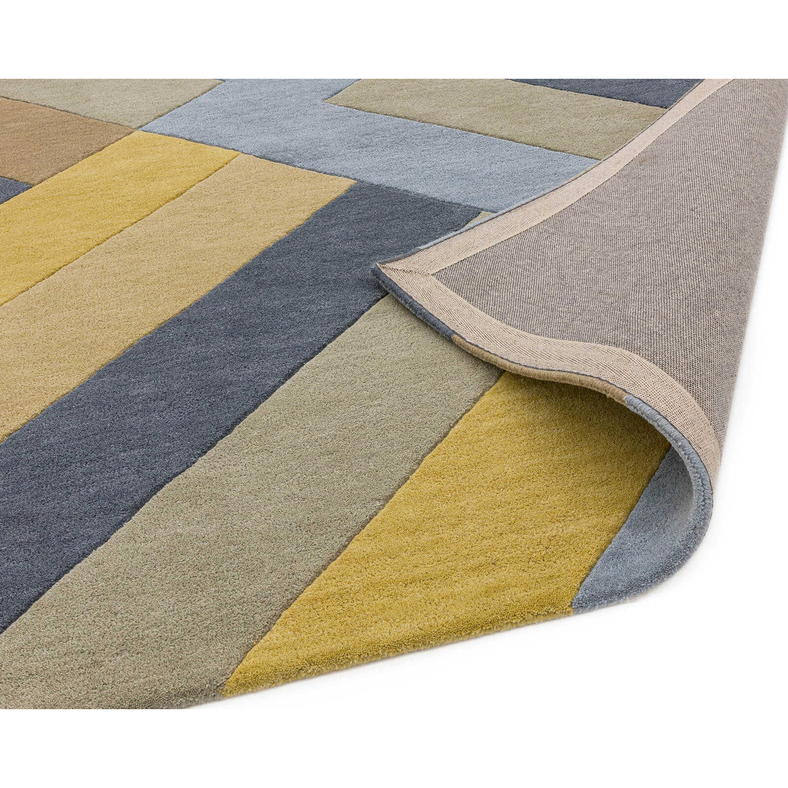 Asiatic Reef RF02 Big Zig Ochre Grey Rug