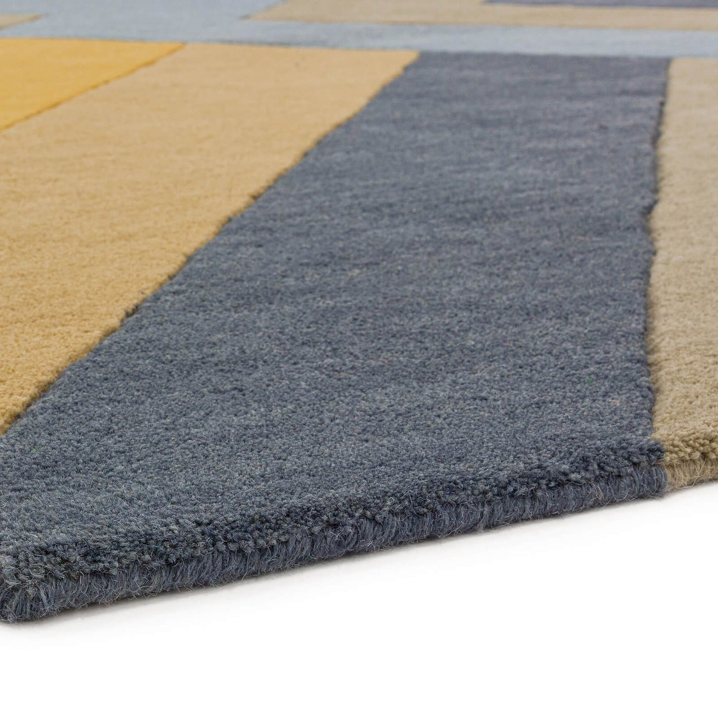 Asiatic Reef RF02 Big Zig Ochre Grey Rug