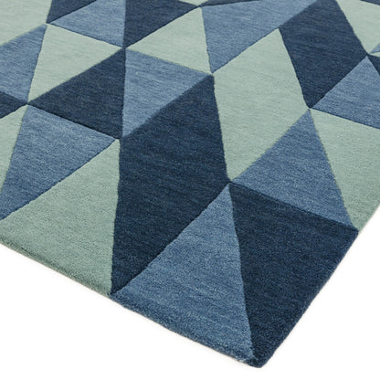 Asiatic Reef RF04 Flag Blue Rug