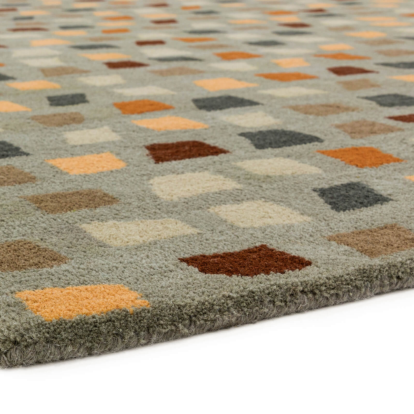 Asiatic Reef RF07 Pixel Grey Multi Rug