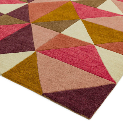 Asiatic Reef RF09 Kite Pink Multi Rug