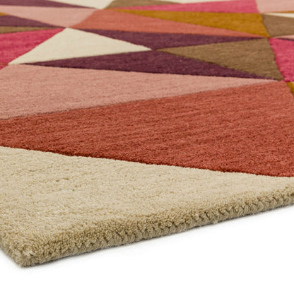 Asiatic Reef RF09 Kite Pink Multi Rug