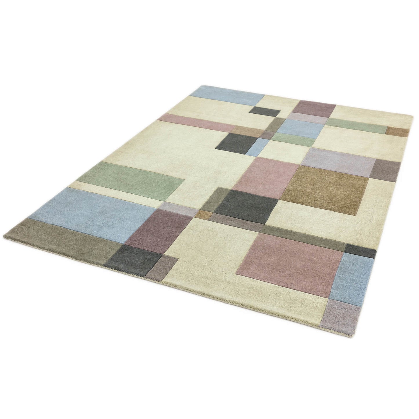 Asiatic Reef RF17 Blocks Pastel Rug