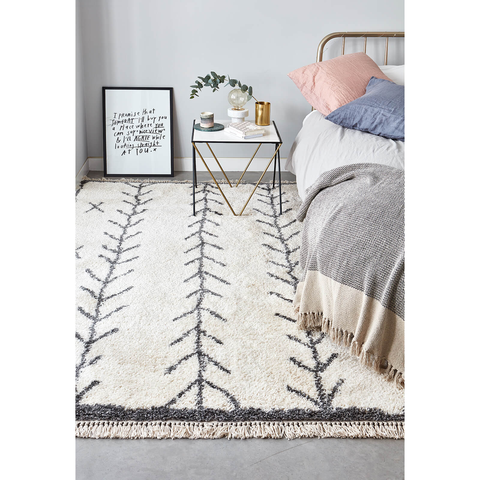 Asiatic Rocco RC10 Cream / Grey Rug