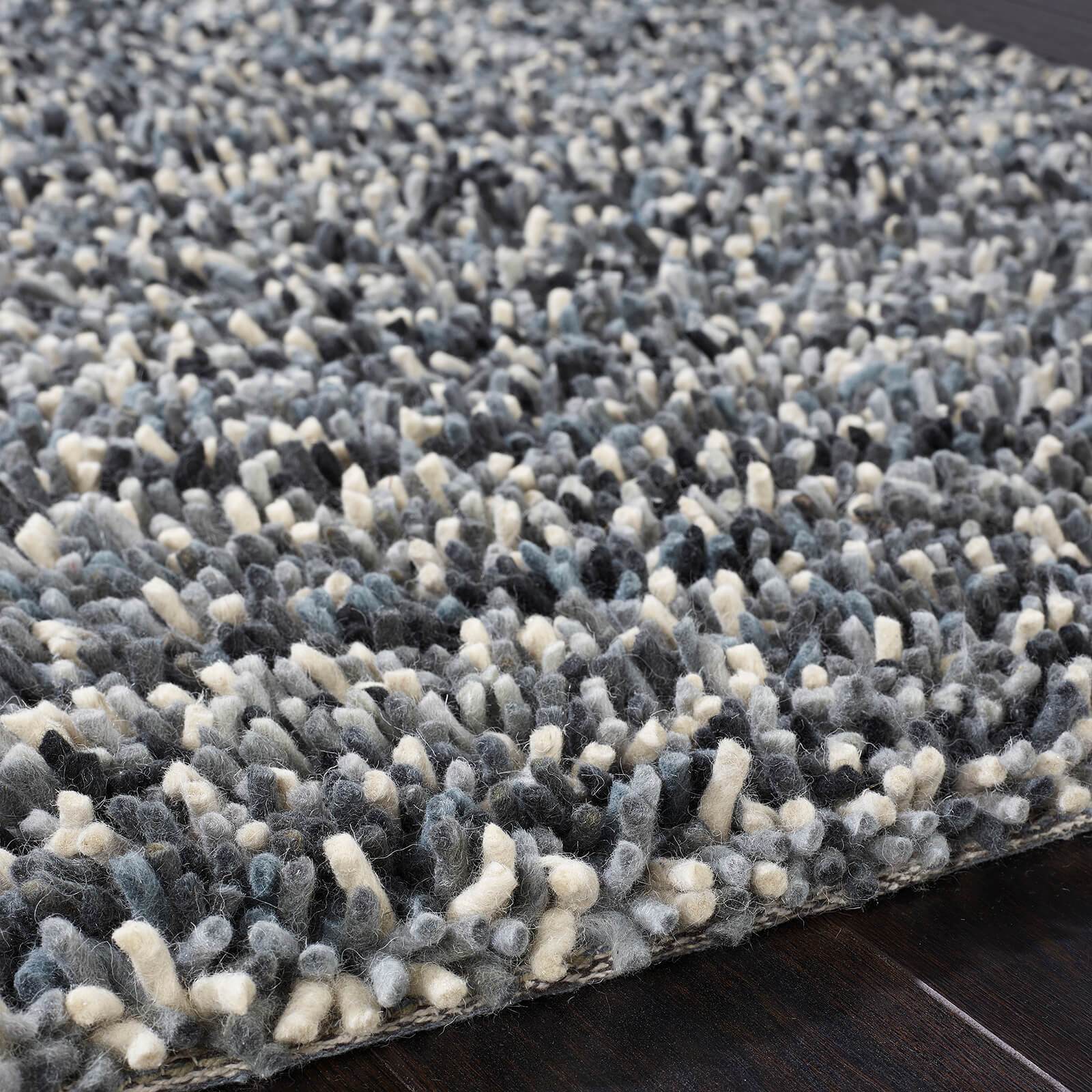 Origins Rocks Shaggy Grey Rug