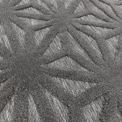 Asiatic Salta SA01 Star Anthracite Rug