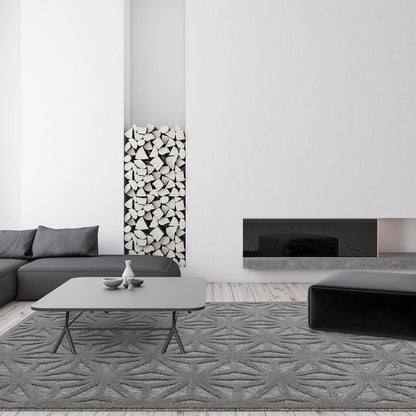 Asiatic Salta SA01 Star Anthracite Rug