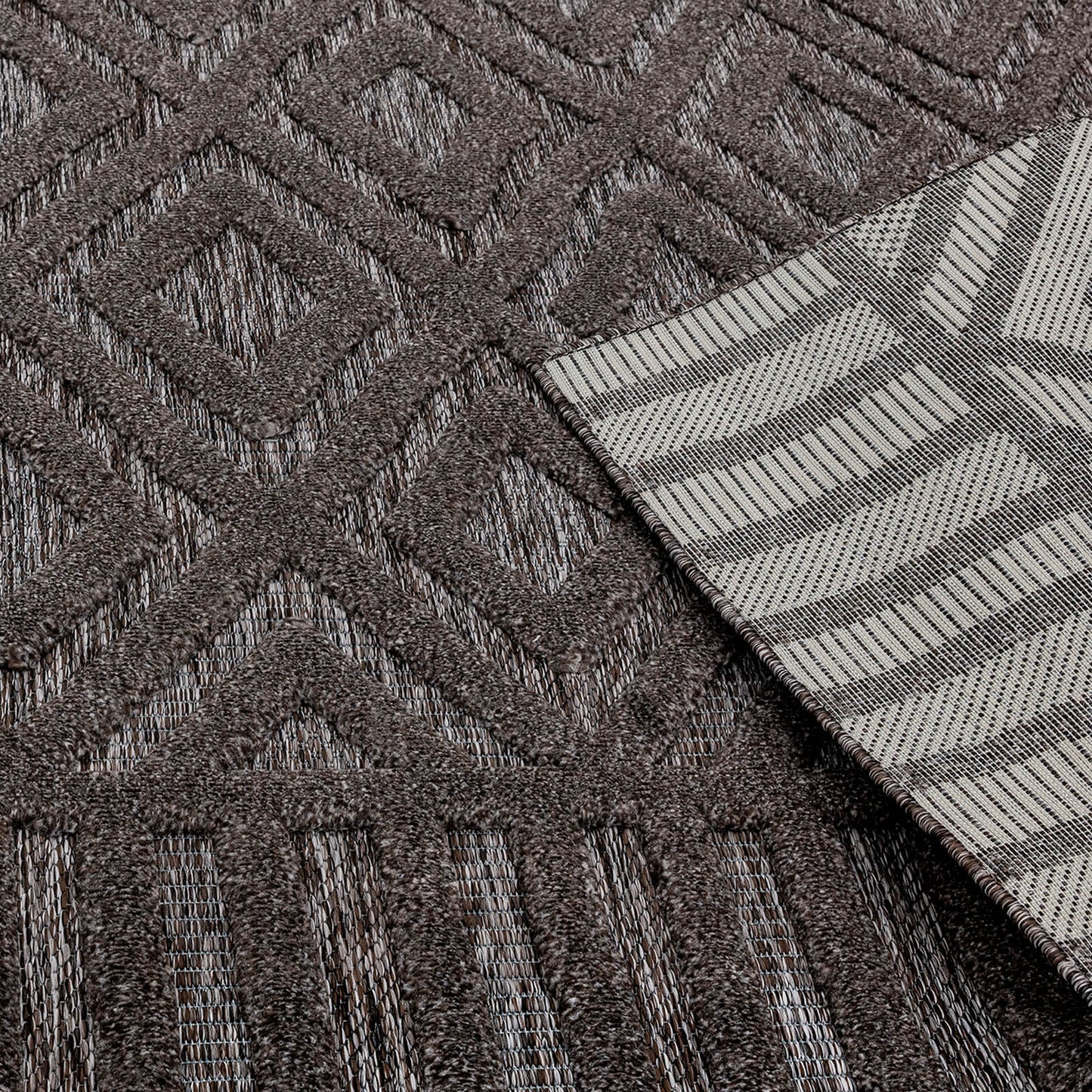 Asiatic Salta SA02 Diamond Charcoal Rug