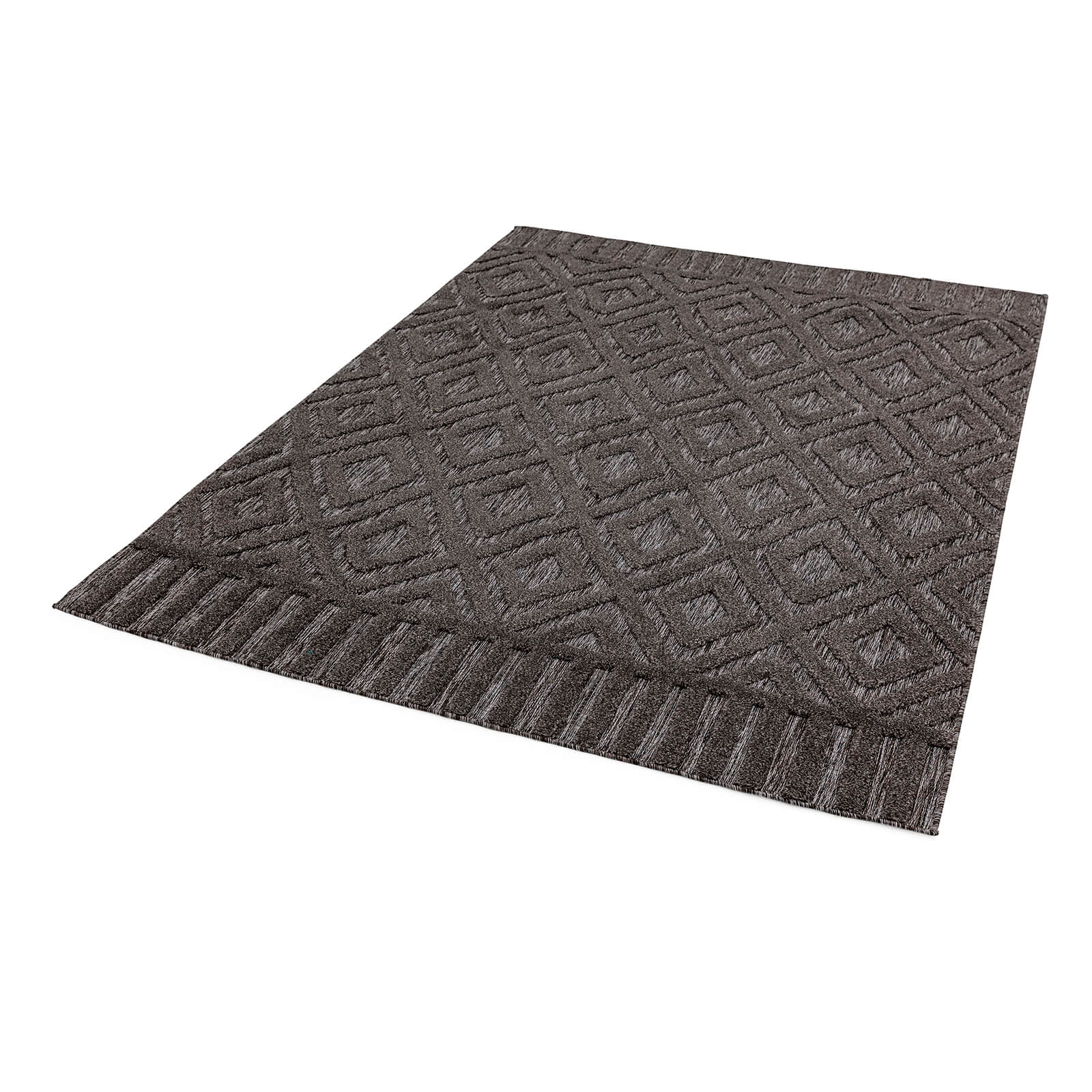 Asiatic Salta SA02 Diamond Charcoal Rug