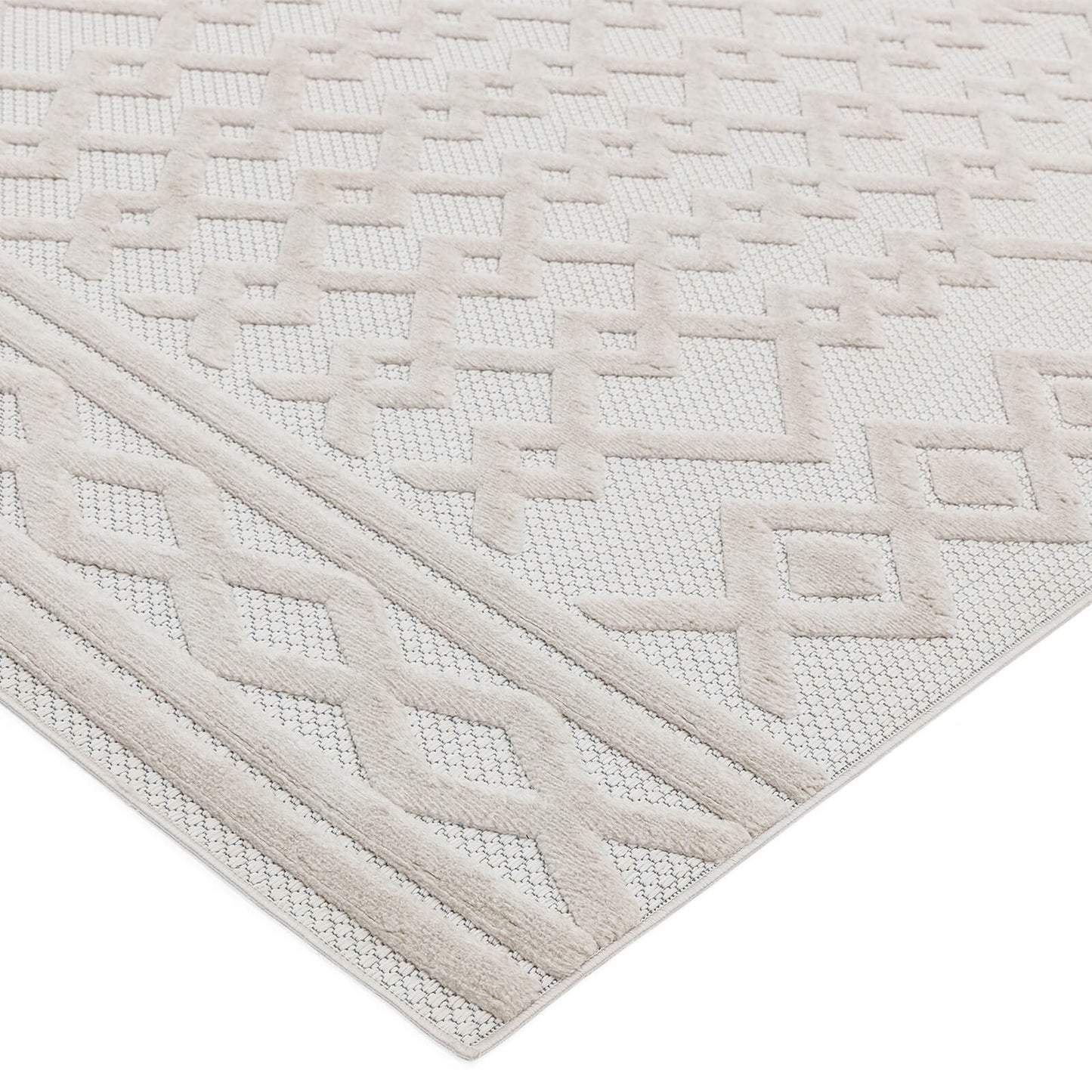 Asiatic Salta SA05 Links White Rug