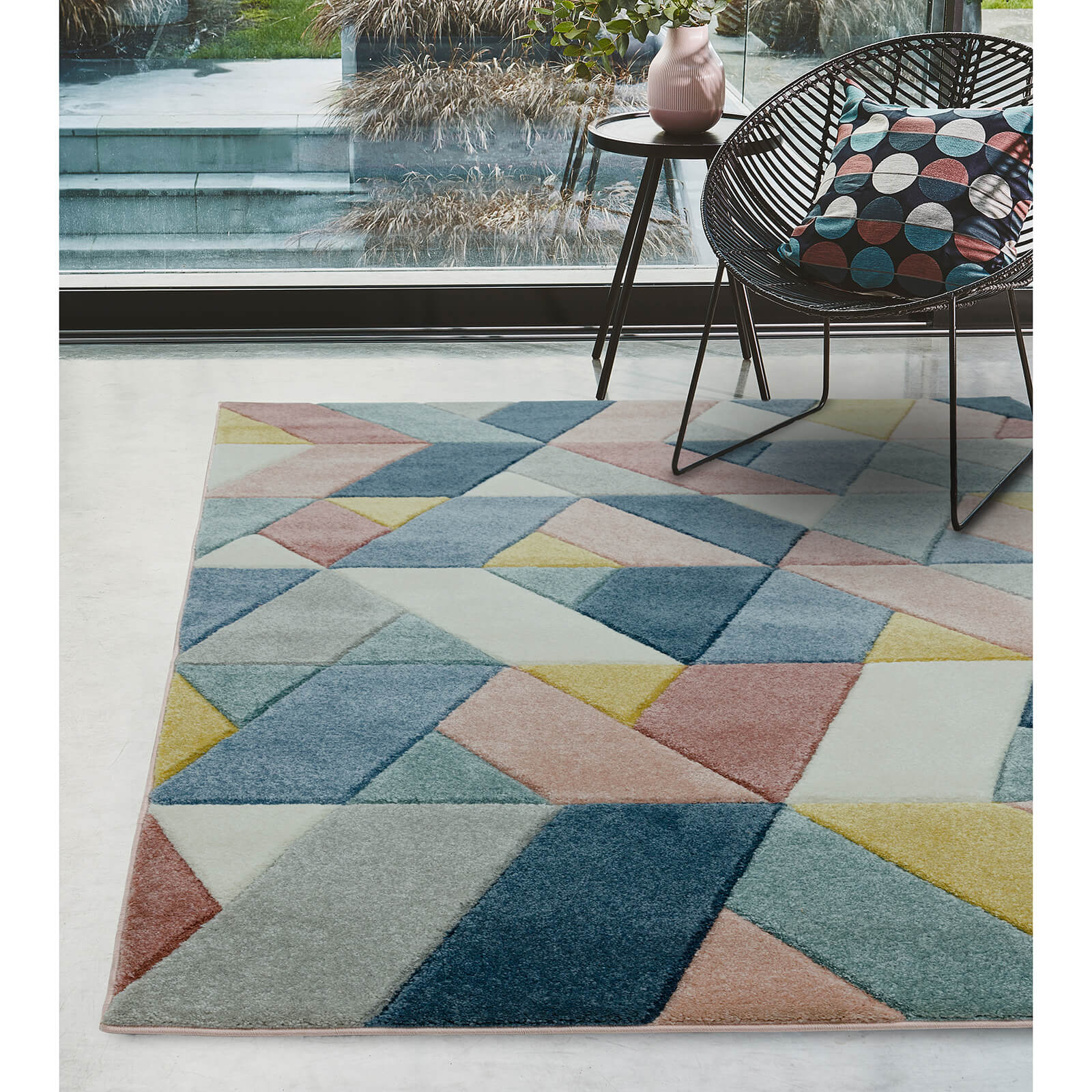 Asiatic Sketch SK02 Rhombus Multi Rug