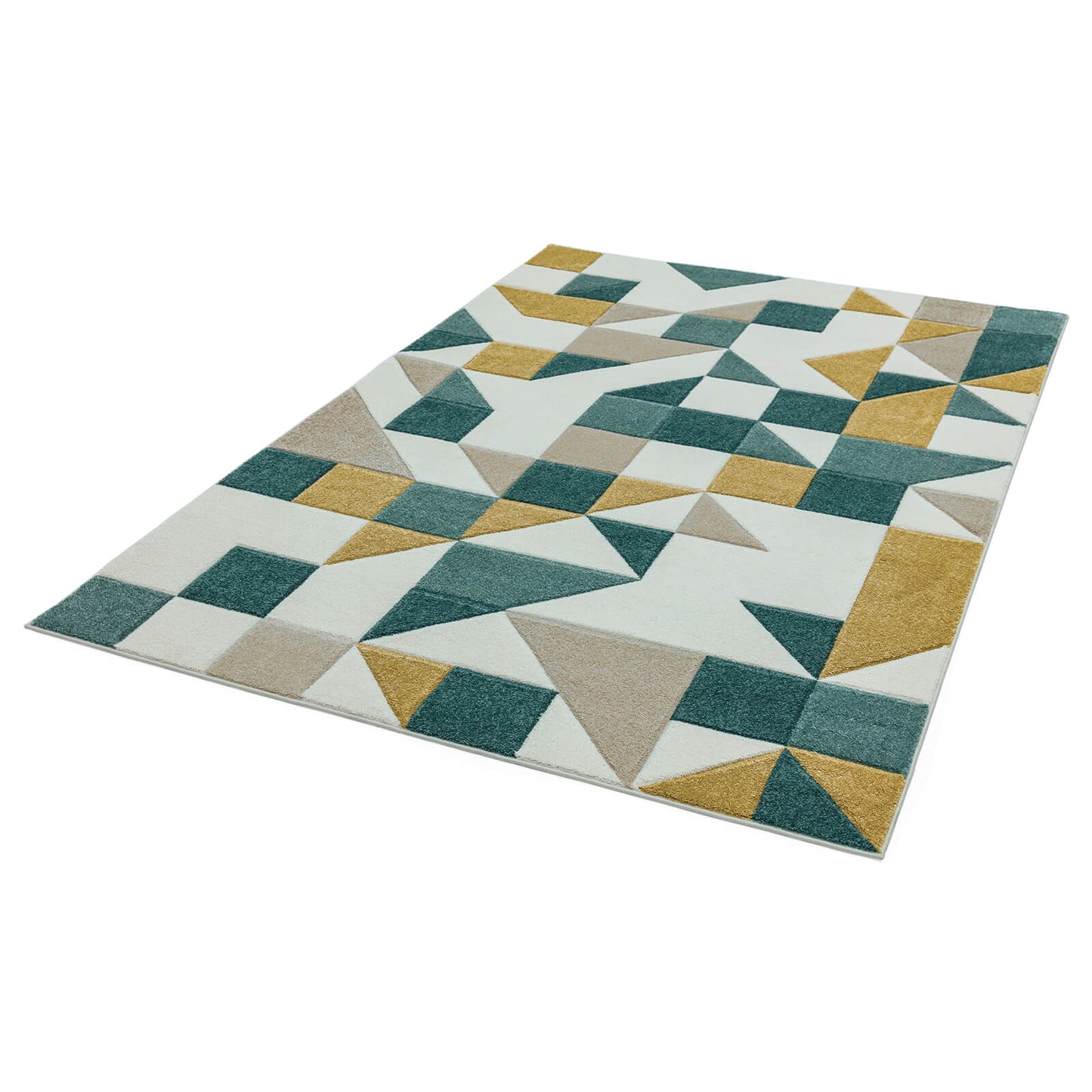 Asiatic Sketch SK03 Shapes Green Rug