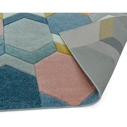 Asiatic Sketch SK10 Hexagon Multi Rug