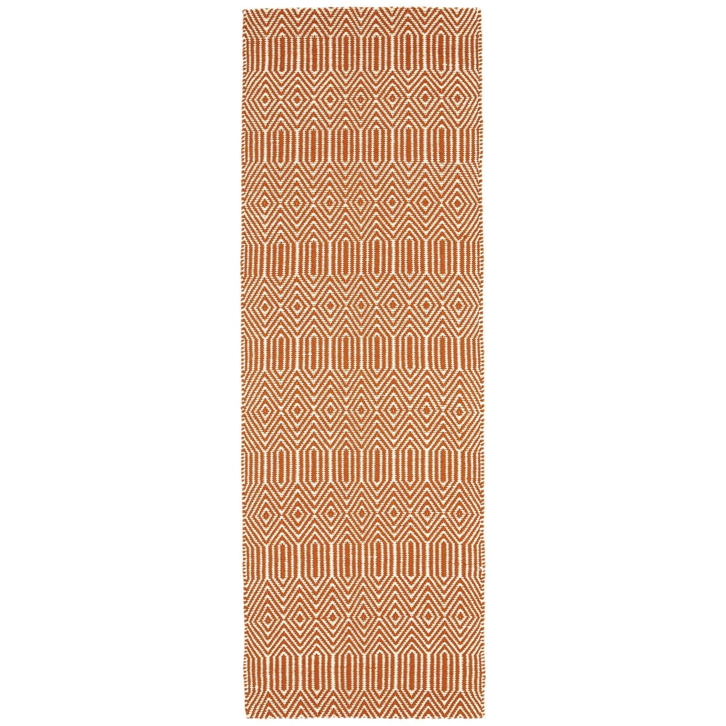 Sloan Orange and Terracotta Outdoor Rugs