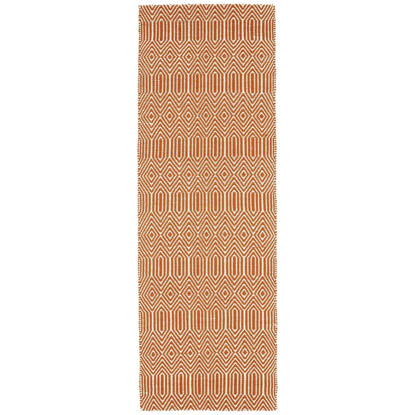 Sloan Orange and Terracotta Outdoor Rugs