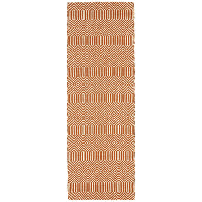 Sloan Orange and Terracotta Outdoor Rugs