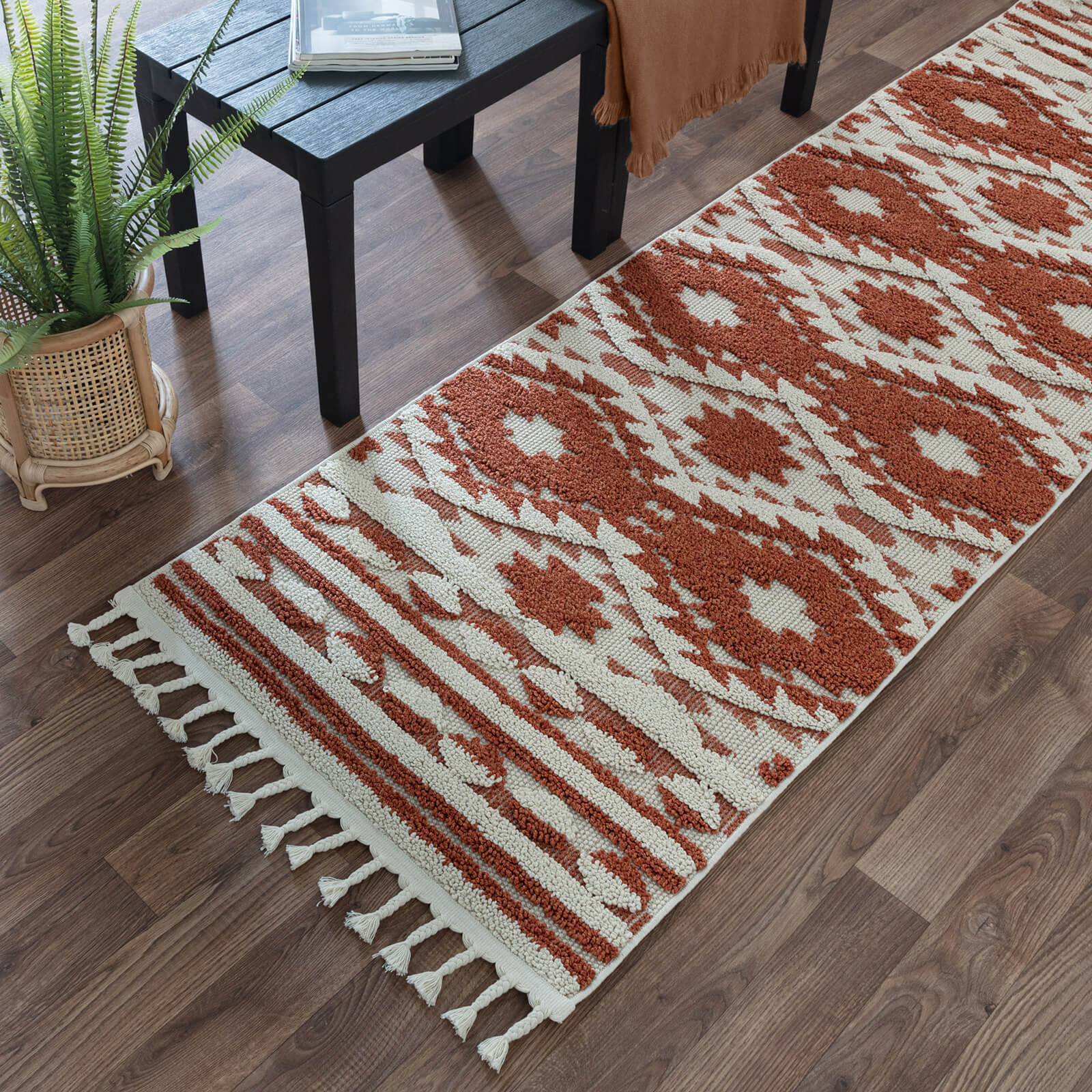 Asiatic Taza TA03 Terracotta Rug