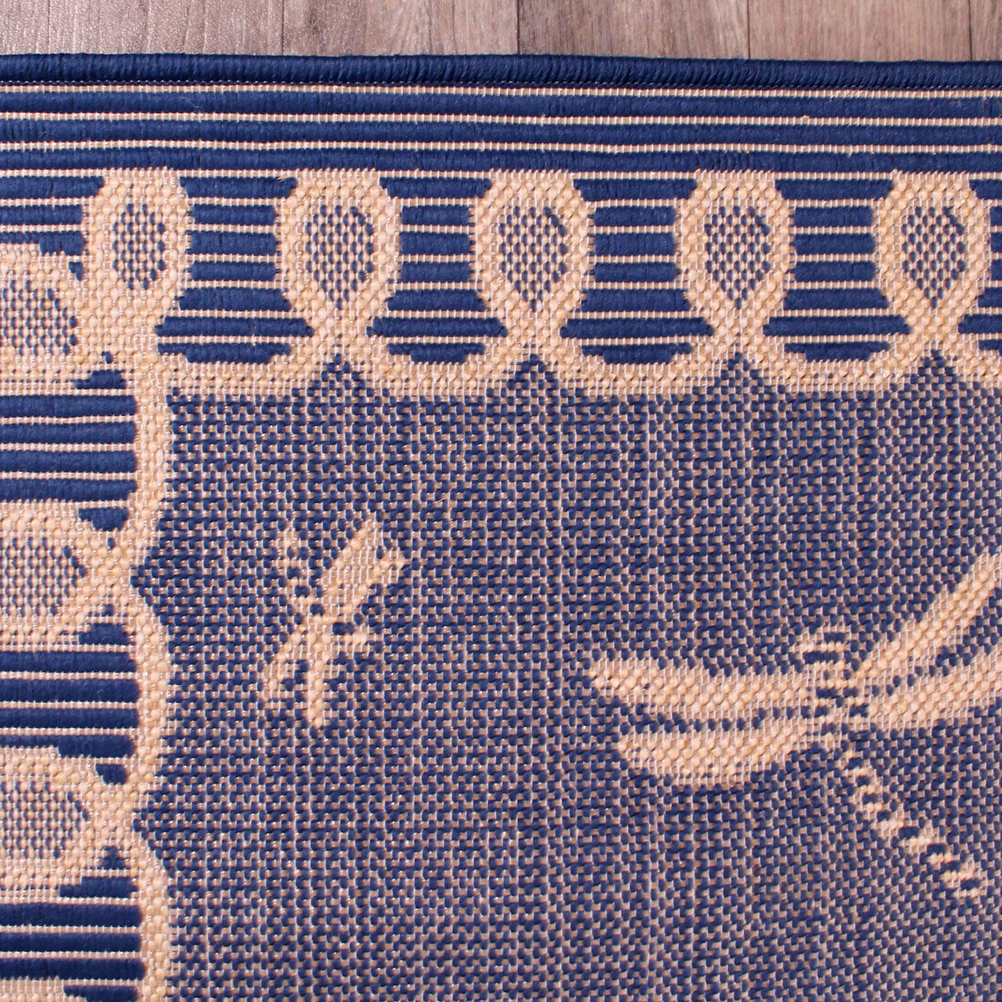 Rug Style Terrace Dragonfly Blue Rug