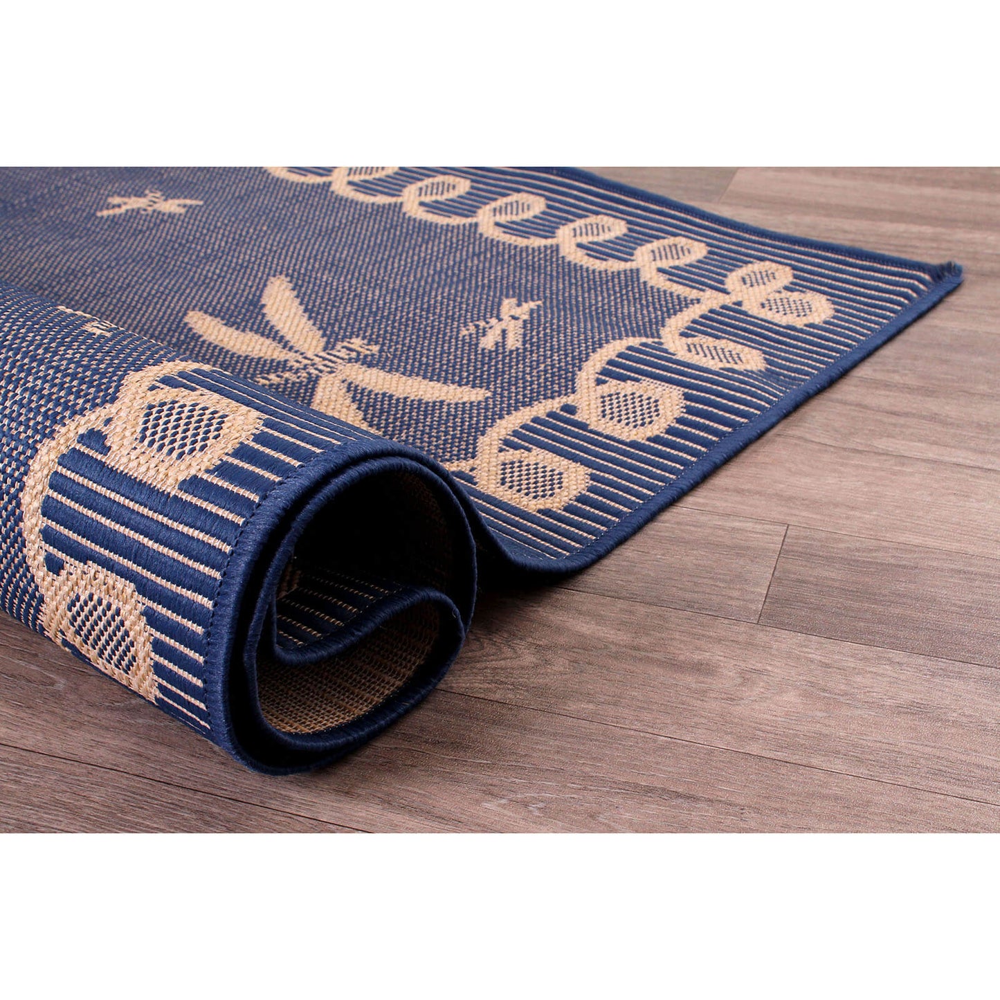 Rug Style Terrace Dragonfly Blue Rug