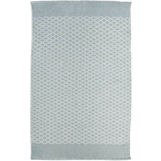 Hug Rug Woven Trellis Rug Sky Grey Rug