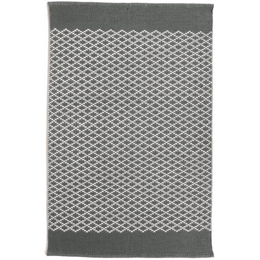 Hug Rug Woven Trellis Rug Warm Grey Rug