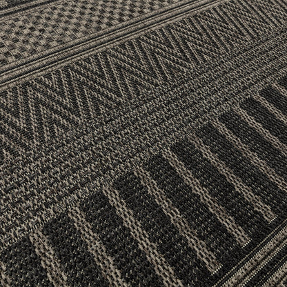 Asiatic Varanda VA03 Stripe Black Rug