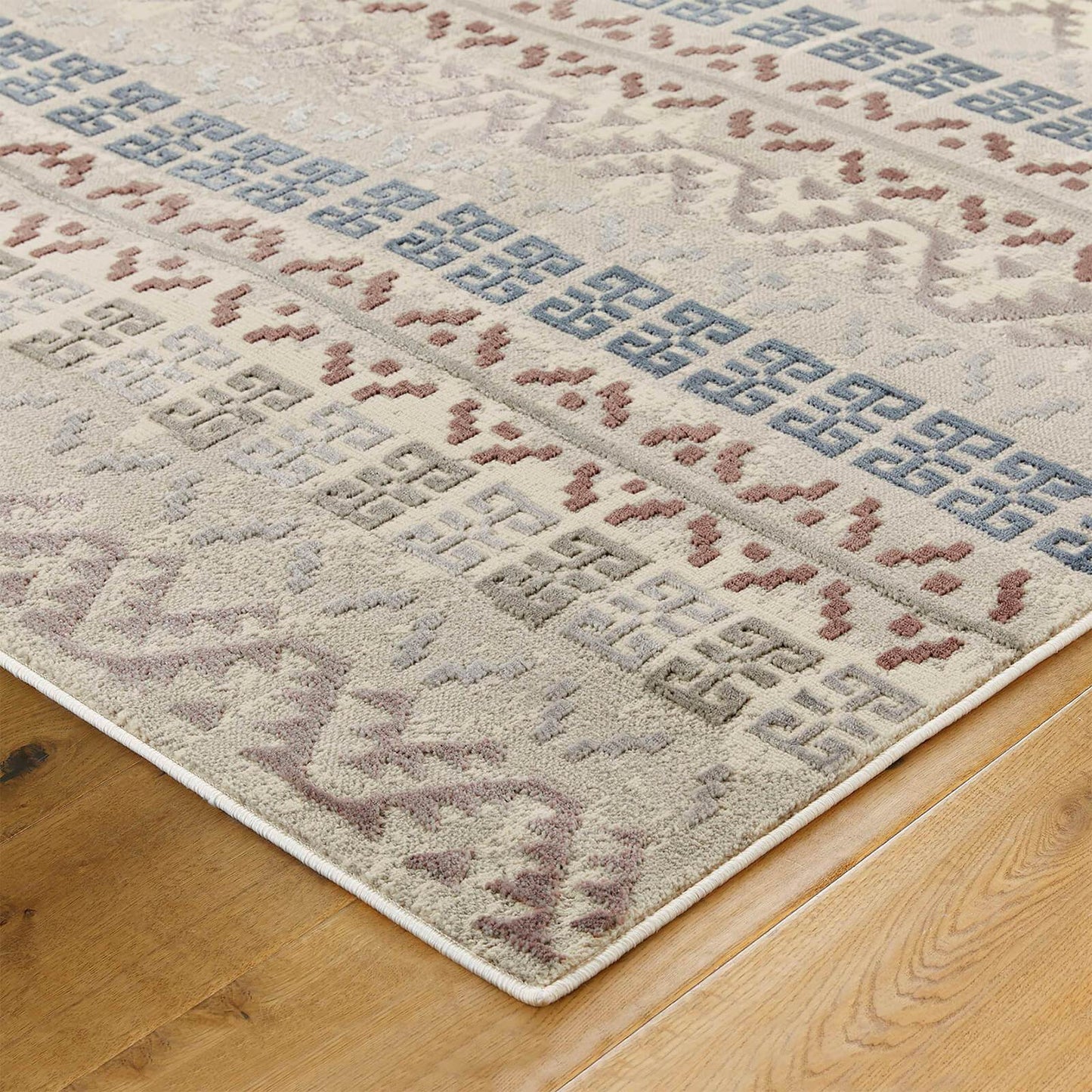 Oriental Weavers Vinci 130 X Grey / Mauve / Blue Rug