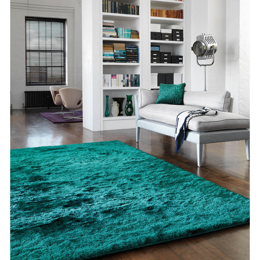 Asiatic Whisper Dark Teal Rug