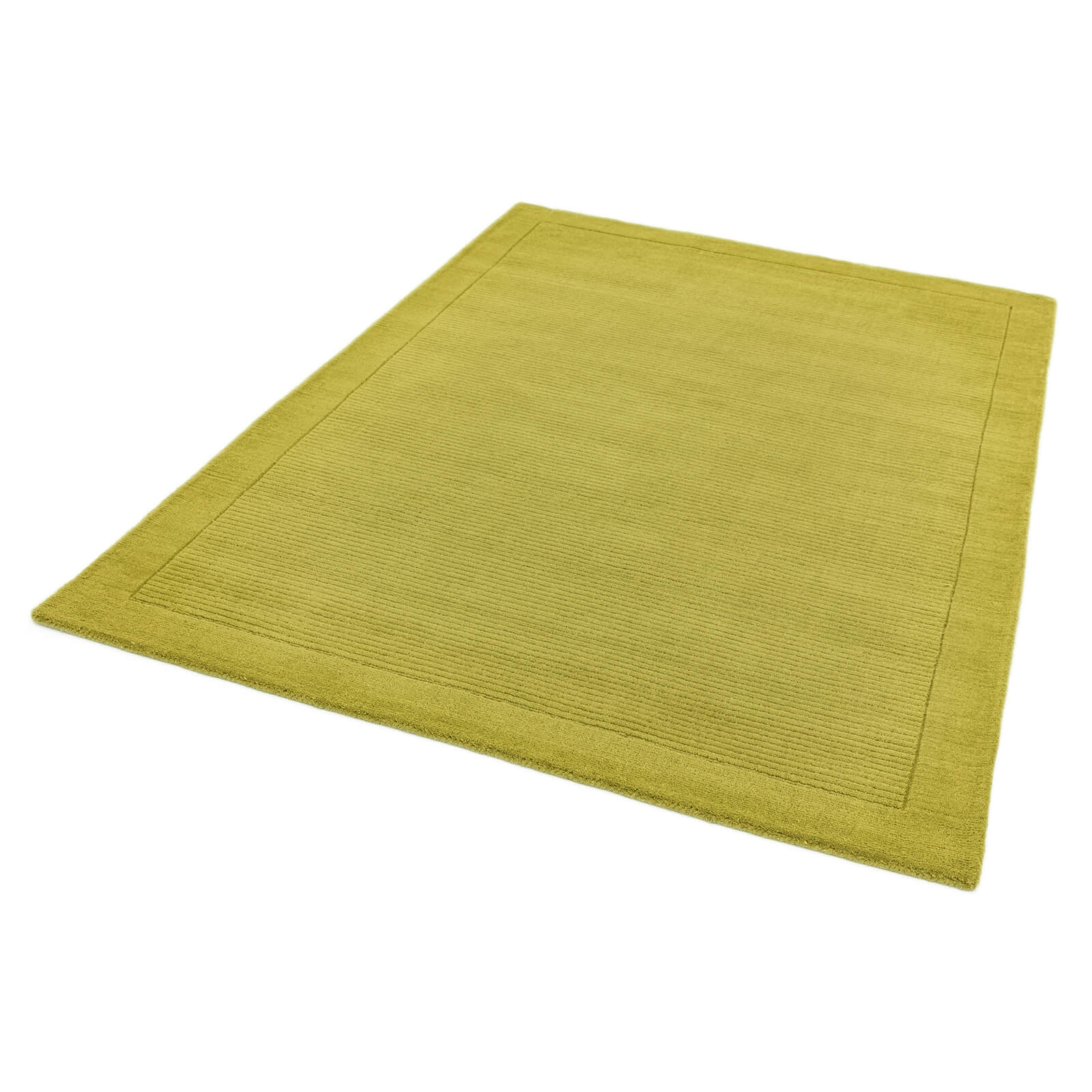 York Green Plain Wool Rugs – Home Linen Store