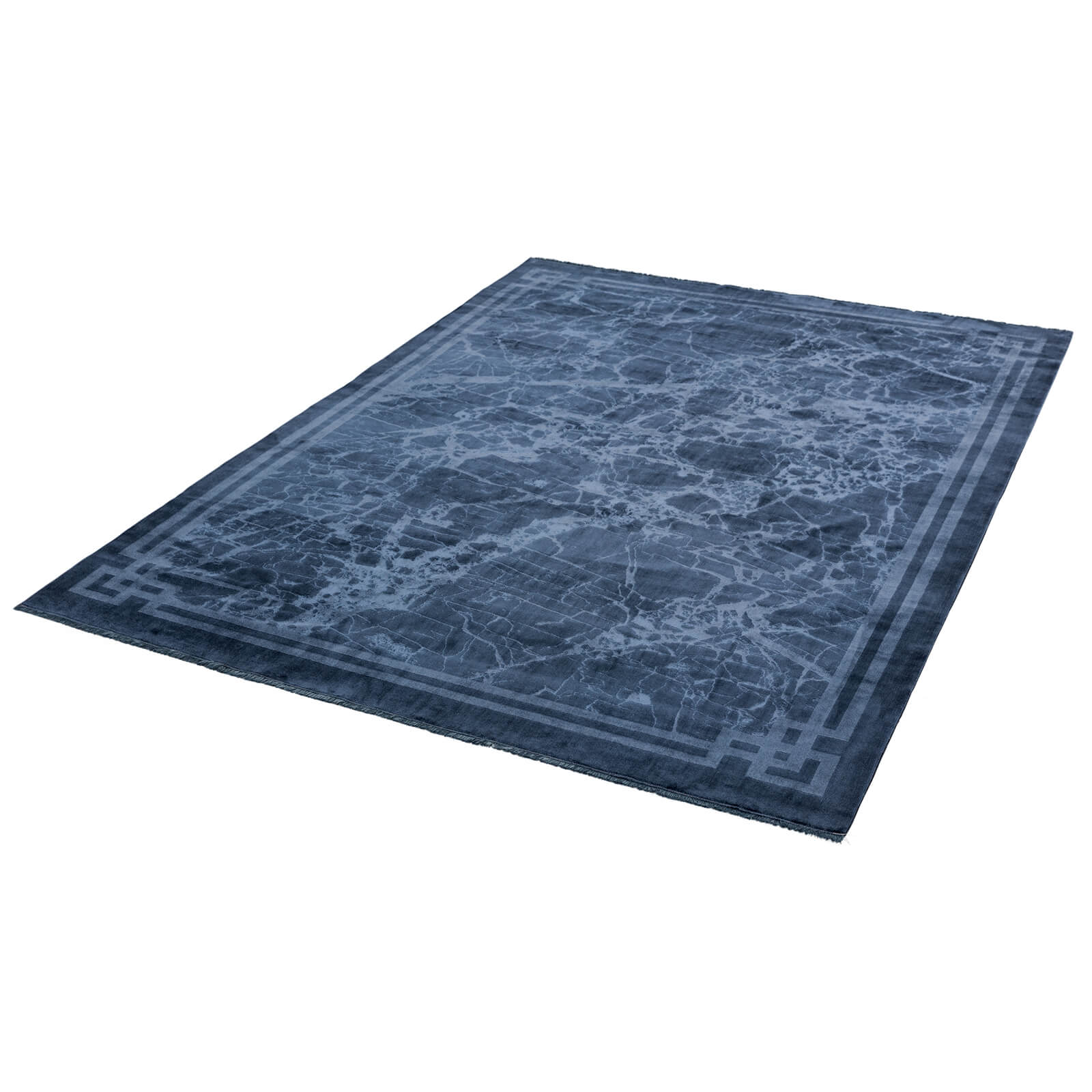 Asiatic Zehraya Border ZE02 Ink Blue Rug