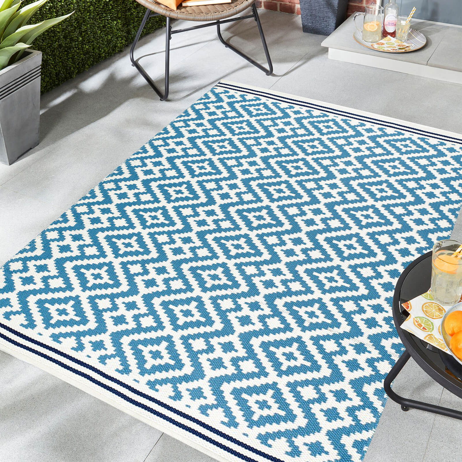 Origins Aztec Blue/Navy Rug