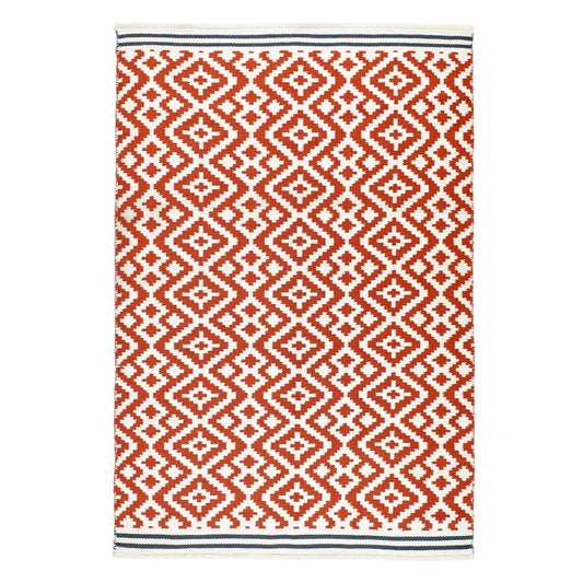 Origins Aztec Terracotta/Grey Rug