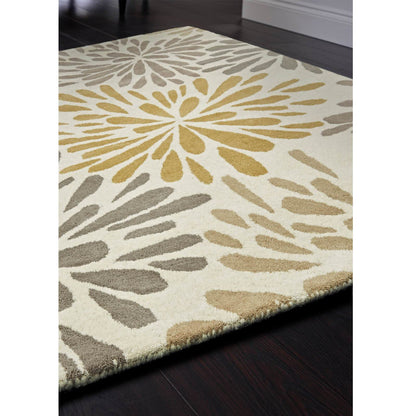 Origins Flowerburst Grey Rug