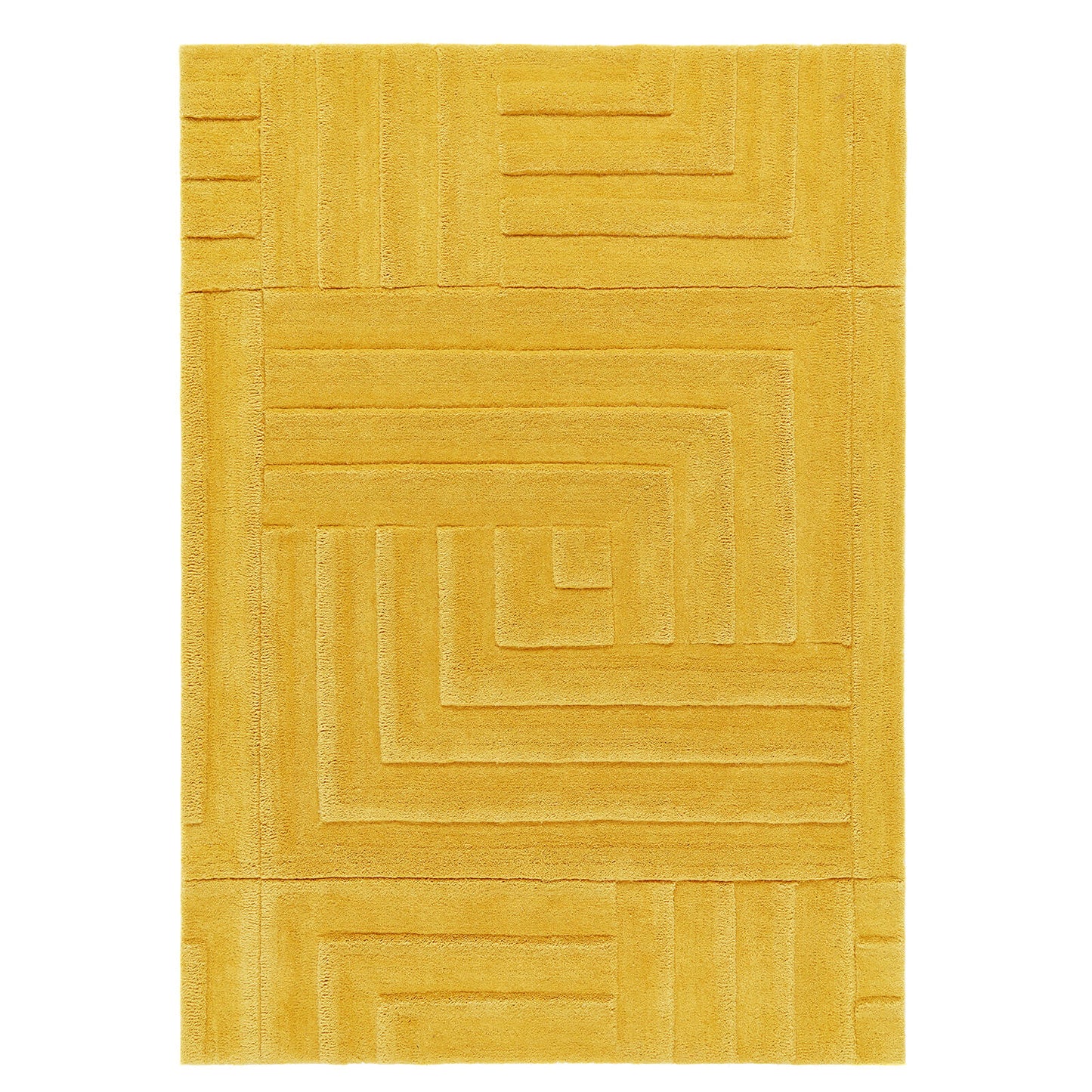 Linear Yellow Rugs