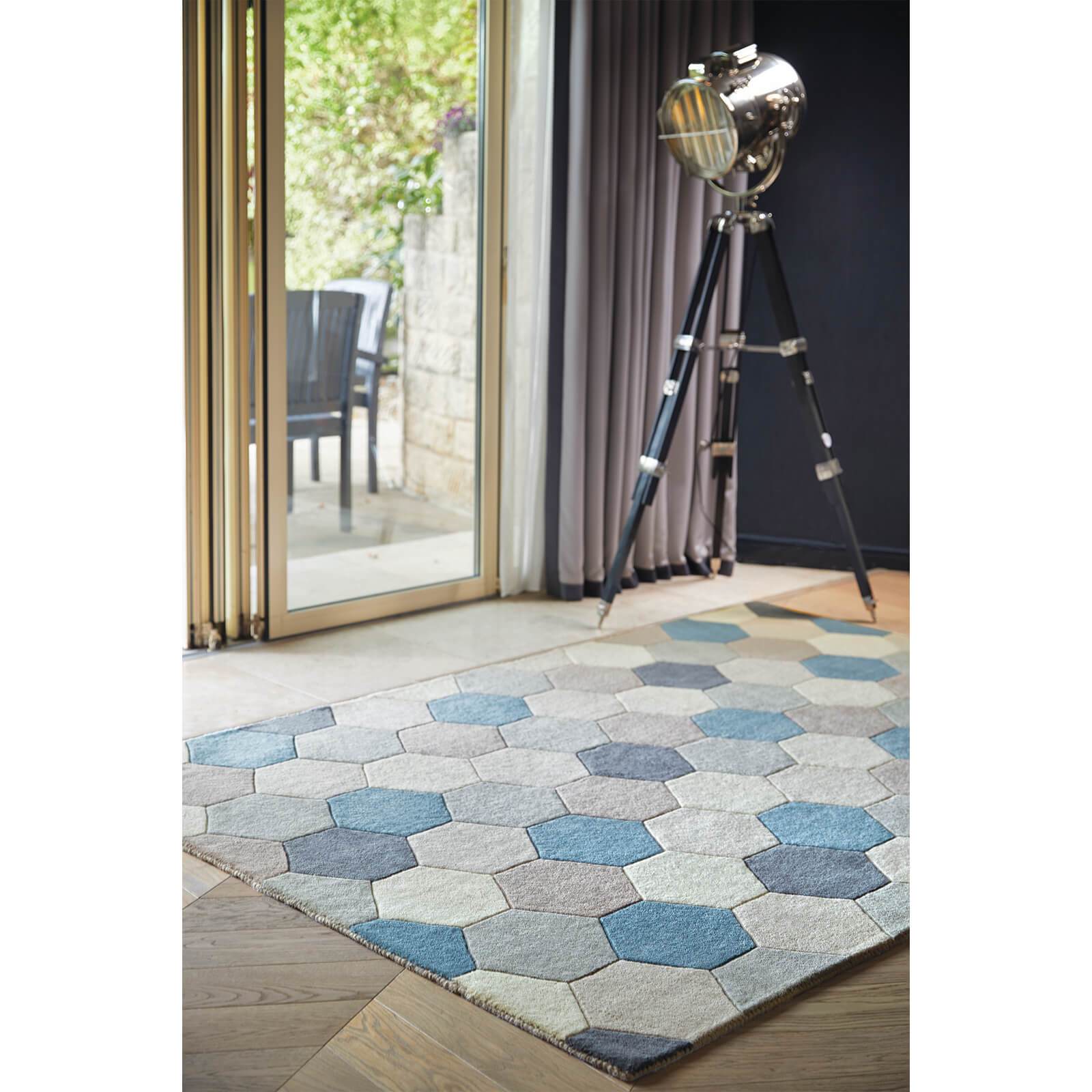 Origins Hexagon Pastel Rug