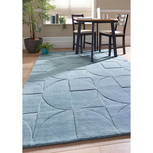 Origins Penny Steel Blue Rug