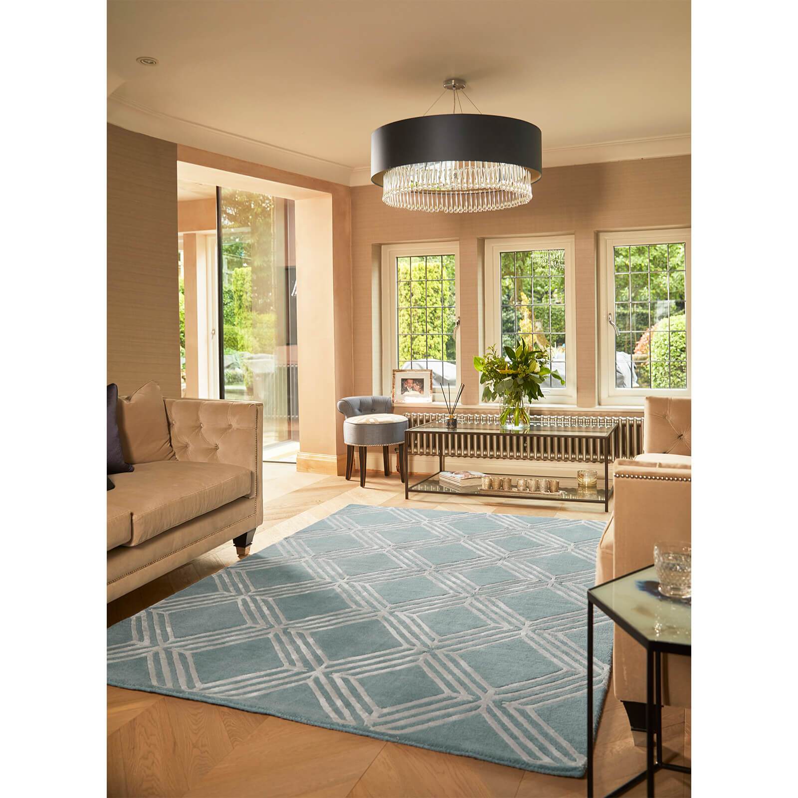 Origin Vienna Blue Rug – Home Linen Store