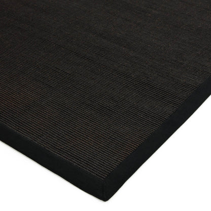 Asiatic Sisal Black / Black Rug