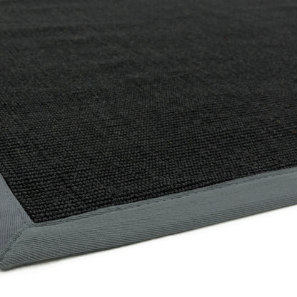 Asiatic Sisal Black / Grey Rug