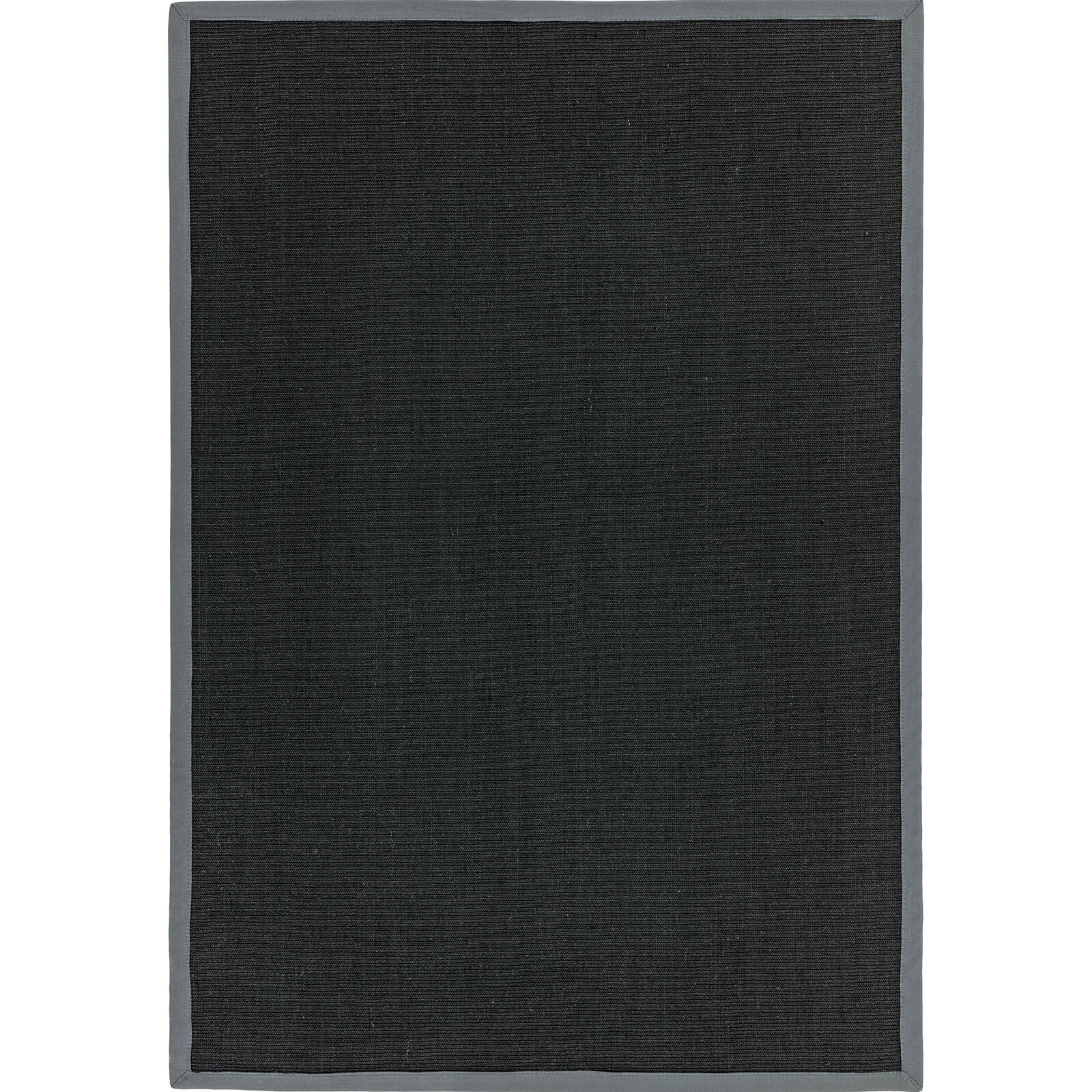 Asiatic Sisal Black / Grey Rug