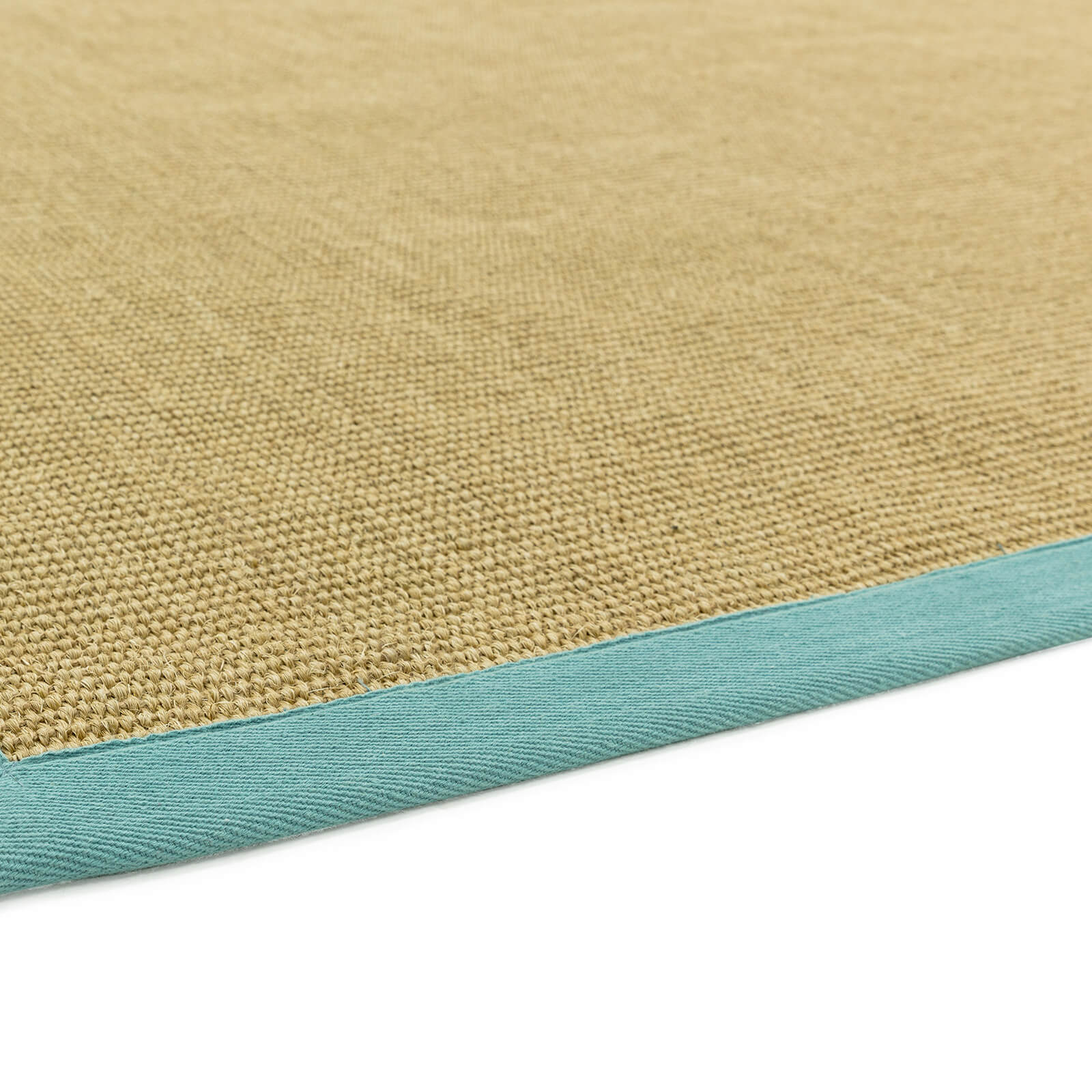 Asiatic Sisal Linen / Aqua Rug