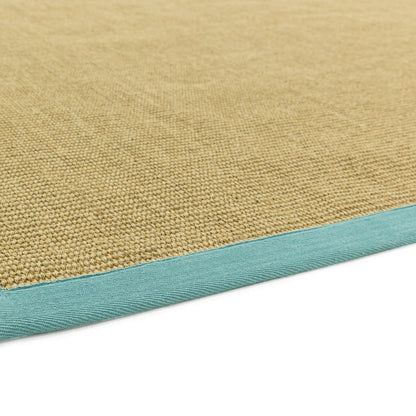 Asiatic Sisal Linen / Aqua Rug