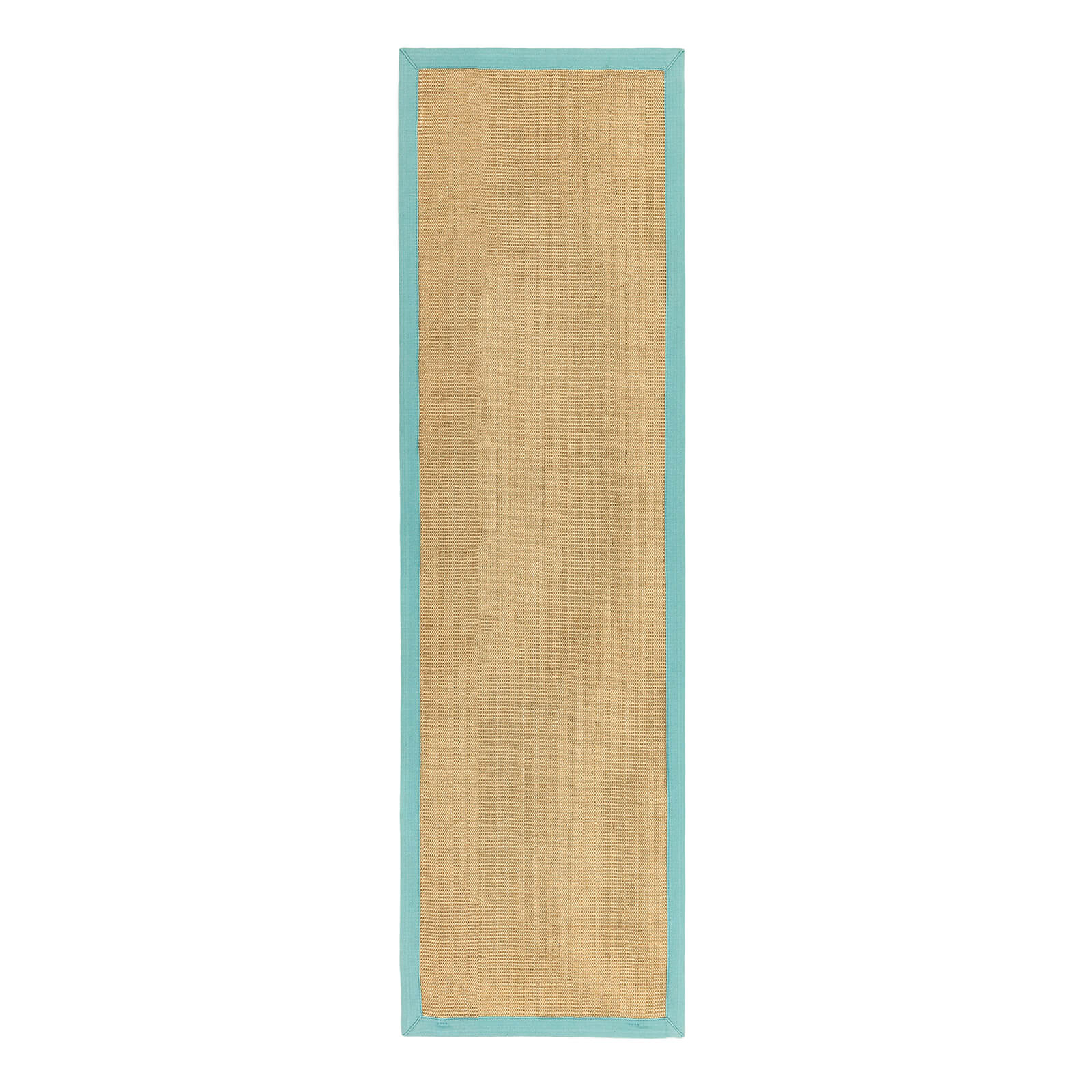 Asiatic Sisal Linen / Aqua Runner