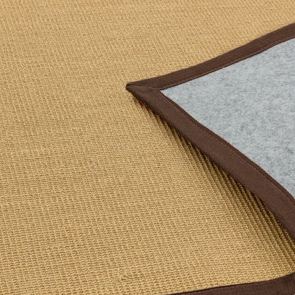 Asiatic Sisal Linen / Chocolate Rug